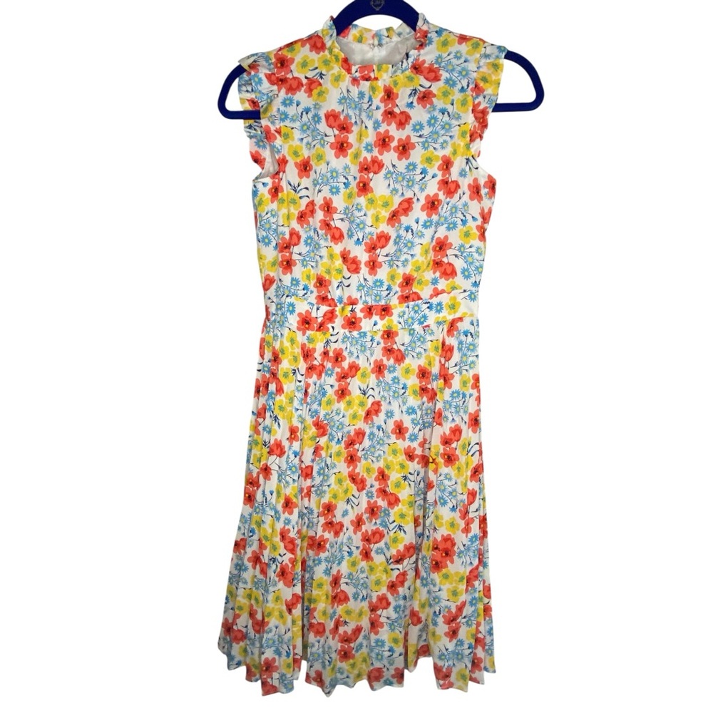 Ann Taylor Colorful Floral‎ Dress